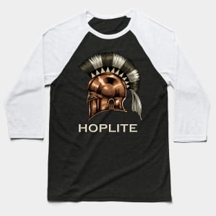 Hoplite helmet - Hoplite Baseball T-Shirt